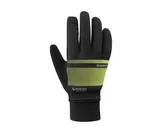 Cykelhandskar Shimano Infinium Primaloft GORE-TEX Svart/Gul